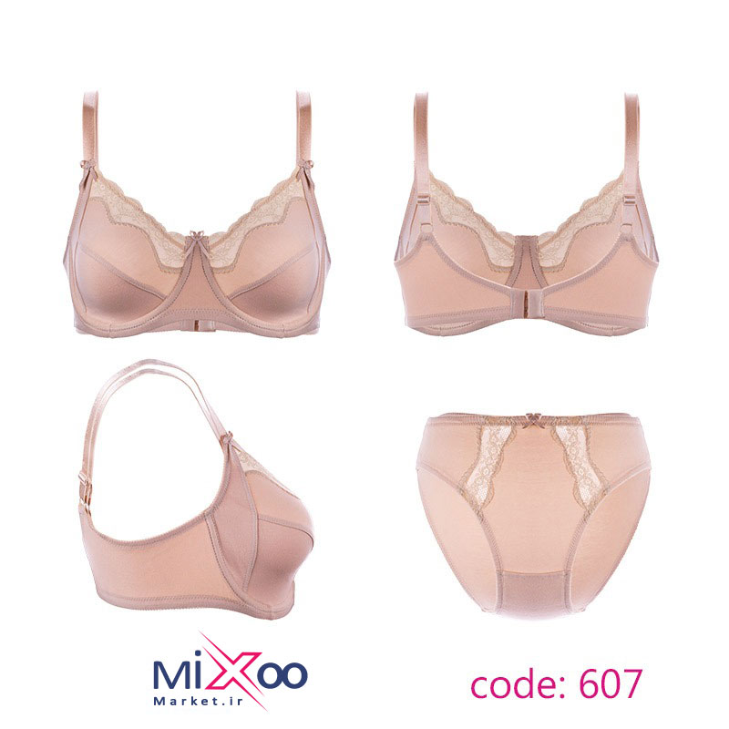 سوتین لاکراه نخی فنردار لین مدل 607 - تصویر 2