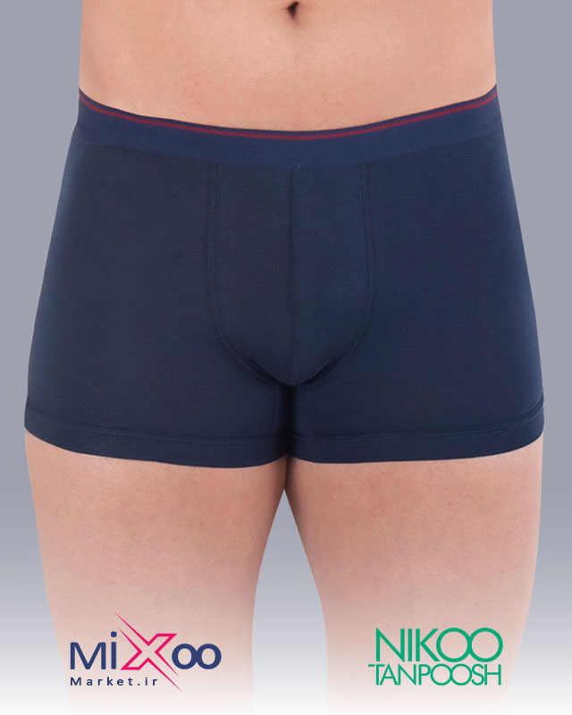 شورت پادار مردانه کمرکش اسپرت ساده رنگی نیکوتن پوش 3105 - تصویر 3