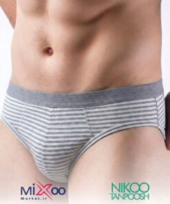 شورت اسلیپ مردانه کمرکش اسپورت رنگی ساده نیکوتن پوش 3159