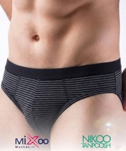 شورت اسلیپ مردانه کمرکش اسپورت رنگی ساده نیکوتن پوش 3159