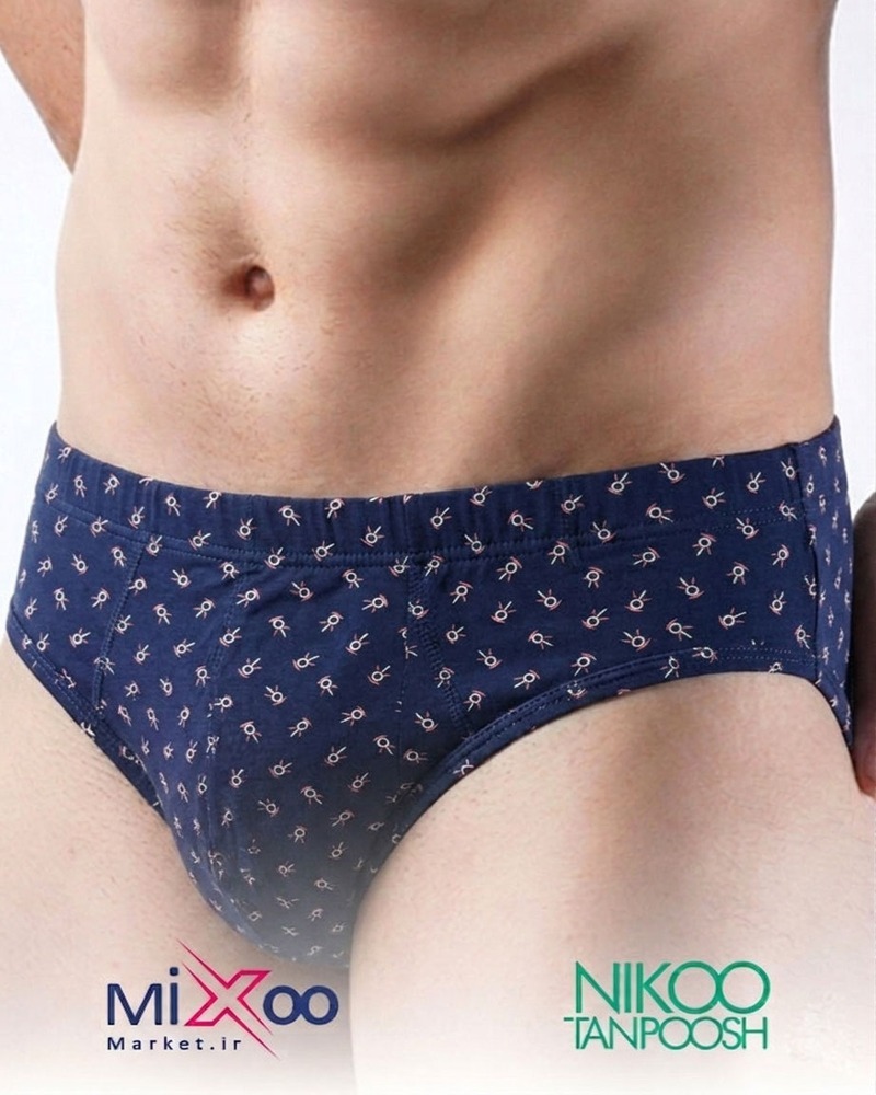 شورت اسلیپ مردانه کمرکش اسپورت رنگی ساده نیکوتن پوش 3588