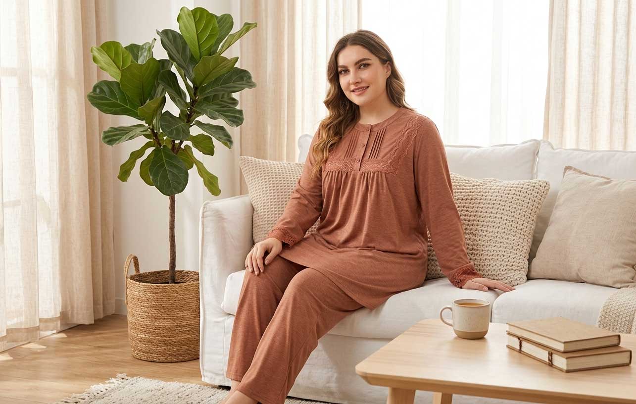 چگونه بهترین لباس خواب را برای اندام درشت خود انتخاب کنیم؟ راهنمای کامل