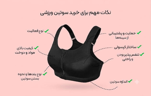 سوتین ورزشی زنانه؛ راهنمای انتخاب مدل فشرده و کپسول‌دار