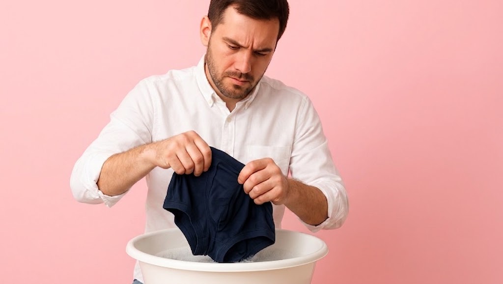 بهترین روش شستن شورت مردانه؛ ترفندهای ضدعفونی و پاک کردن لکههای سخت