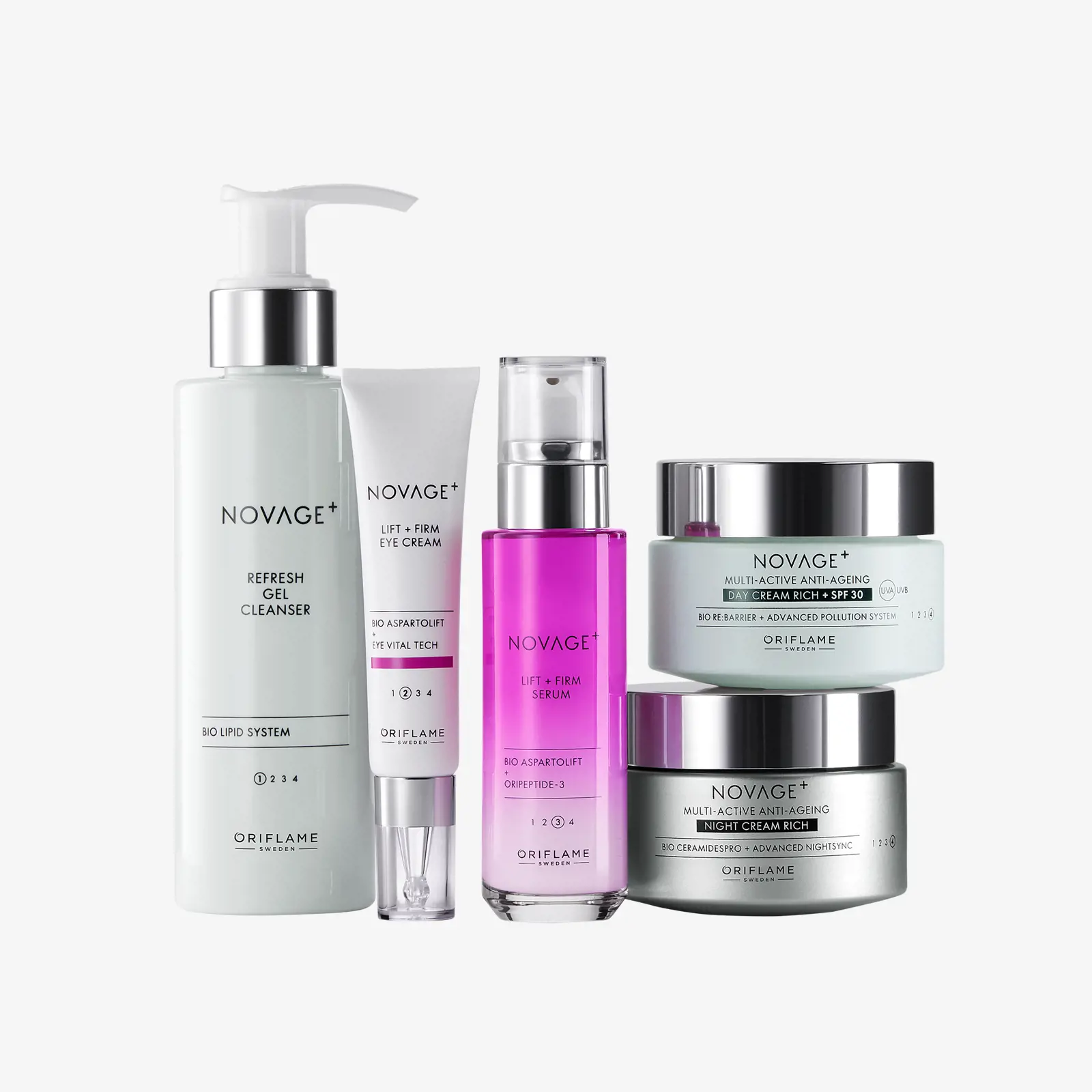 پک مراقبت پوست چرب اوریفلیم Novage+ Blemish + Age Defy | کد 45608