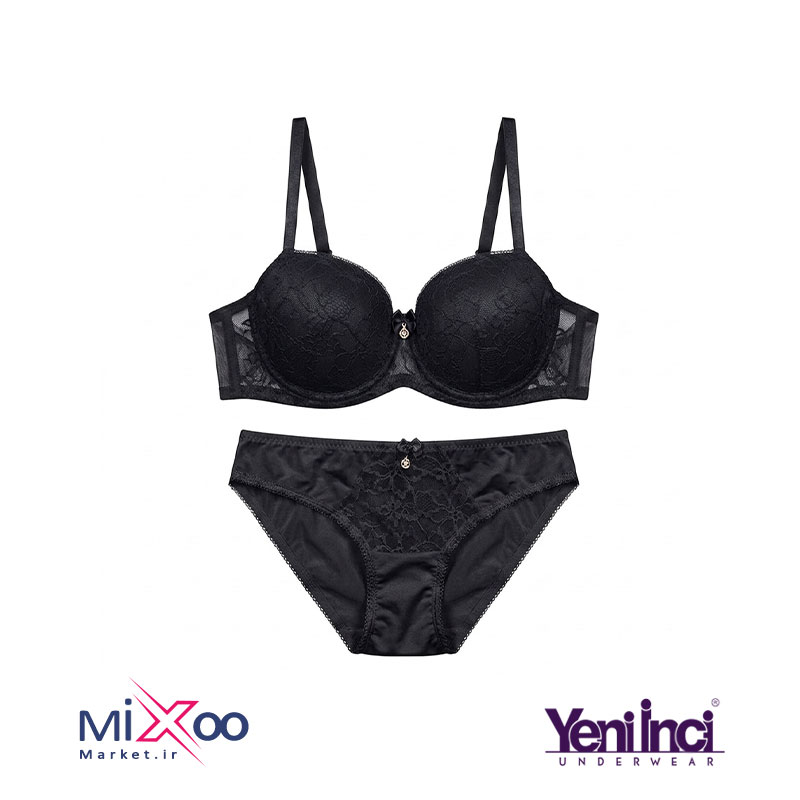 ست سوتین و شورت زنانه کاپ دار و فنردار ینی اینجی (Yeni İnci) کد 6050