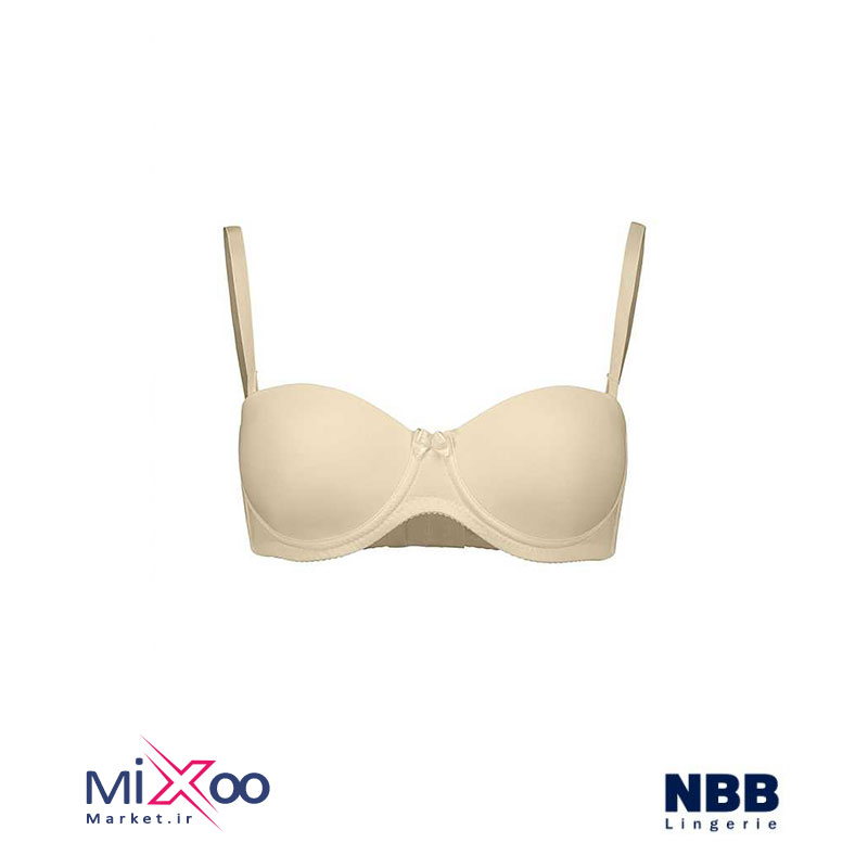 سوتین زنانه اسفنجی فنردار انبیبی (NBB) کد 3510