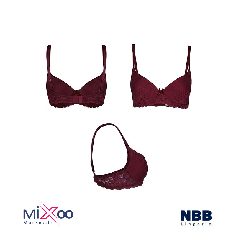 ست شورت و سوتین زنانه فنردار PUSH UP NBB | کد 4692 - تصویر 2