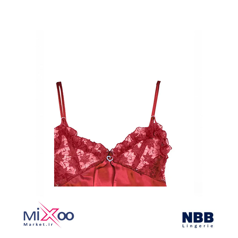 لباس خواب زنانه ساتن ان بی بی (NBB) | کد 3704 - تصویر 4