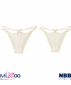 ست لباس خواب زنانه سوتیندار و شورت تانگا ان بی بی (NBB) | مدل 3957 - تصویر 5