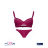 ست شورت و سوتین زنانه اسفنجی فنردار ان بی بی (NBB) | کد 4369