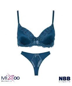 ست شورت و سوتین زنانه ان بی بی (NBB) اسفنجی و فنردار | کد 4373