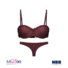 ست شورت و سوتین زنانه اسفنجی فنردار ان بی بی (NBB) | کد 4616