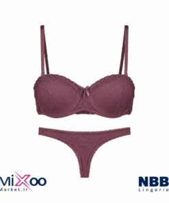 ست شورت و سوتین زنانه جک‌دار ان بی بی (NBB) | کد 4615