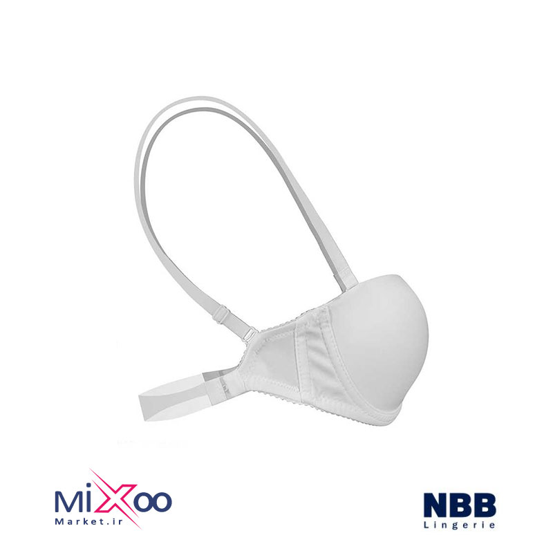 سوتین زنانه پشت شفاف ان بی بی (NBB) | کد 3586 - تصویر 4